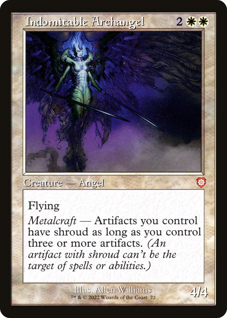 Image of Indomitable Archangel (Retro) [The Brothers' War Commander]