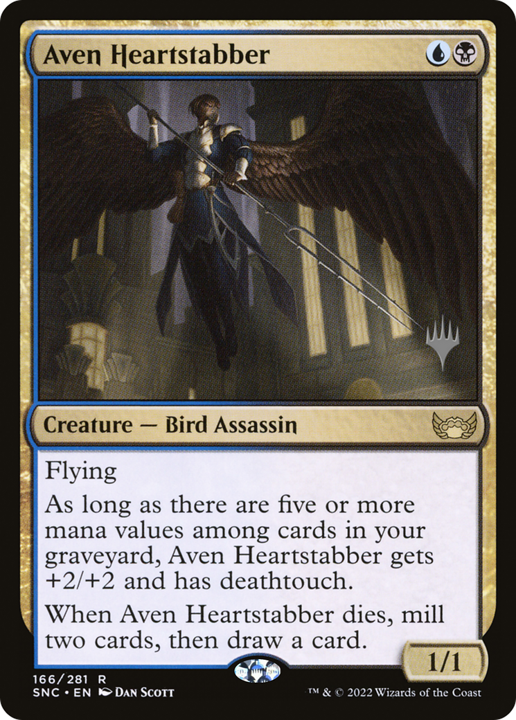 Image of Aven Heartstabber (Promo Pack) [Streets of New Capenna Promos]