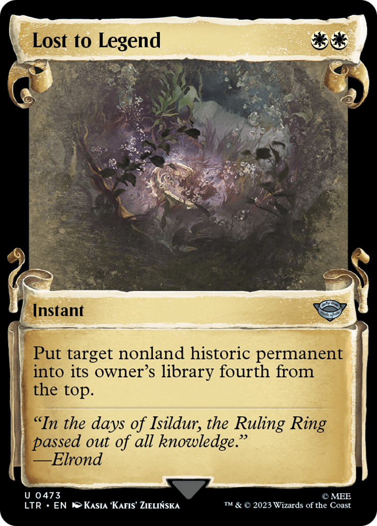 Image of Lost to Legend [The Lord of the Rings: Tales of Middle-Earth Showcase Scrolls]