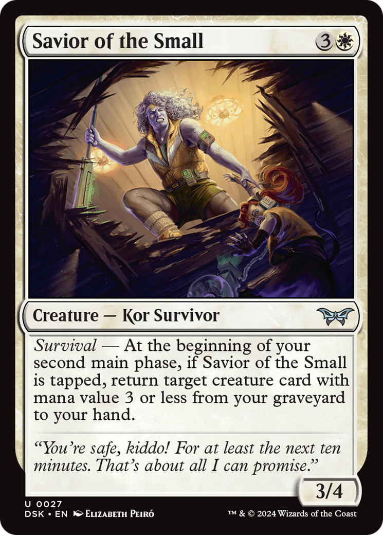Image of Savior of the Small [Duskmourn: House of Horror]