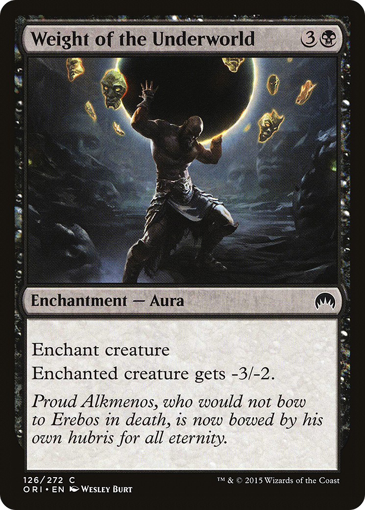 Image of Weight of the Underworld [Magic Origins]