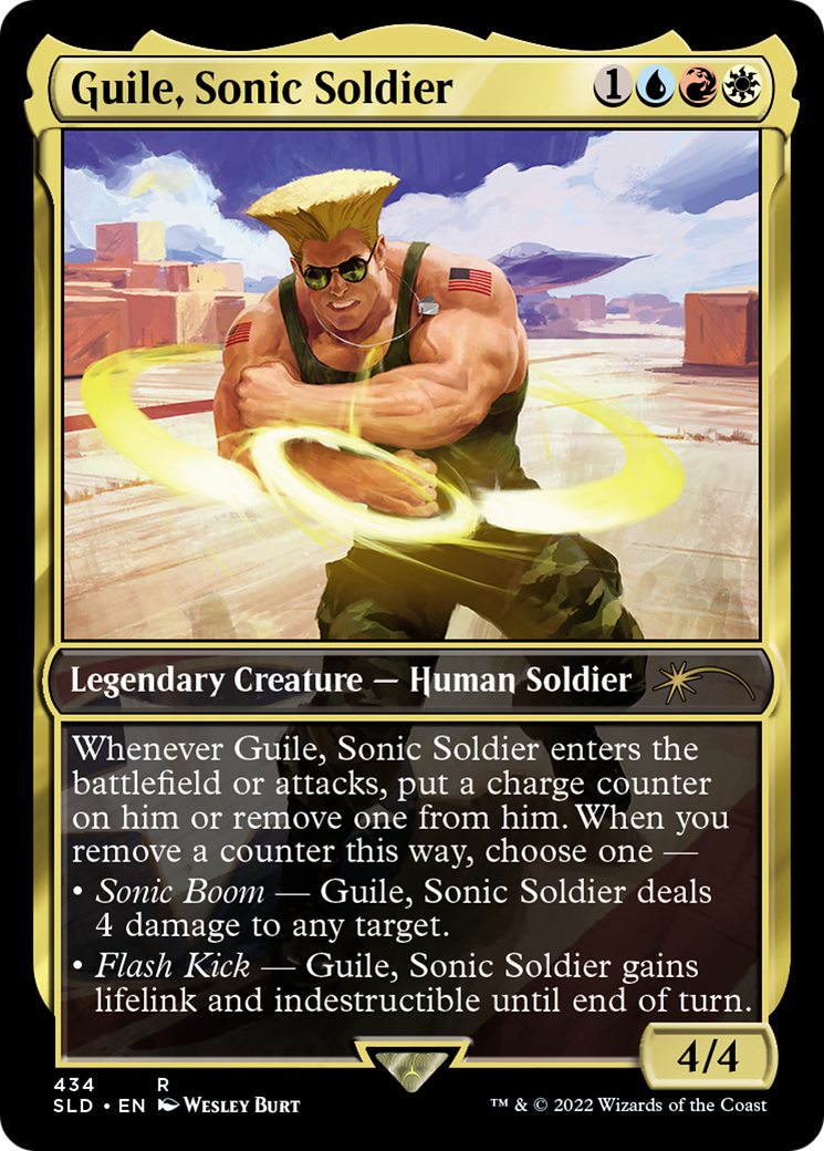 Image of Guile, Sonic Soldier [Secret Lair Drop Series]