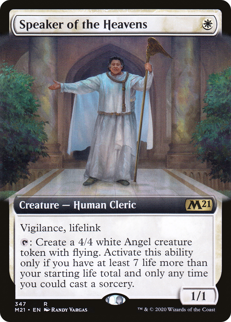 Image of Speaker of the Heavens (Extended Art) [Core Set 2021]