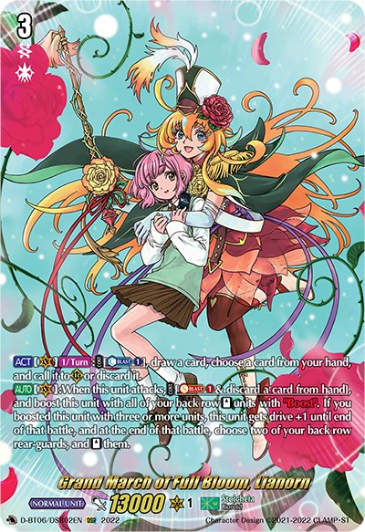 Image of Grand March of Full Bloom, Lianorn (D-BT06/DSR02EN) [Blazing Dragon Reborn]