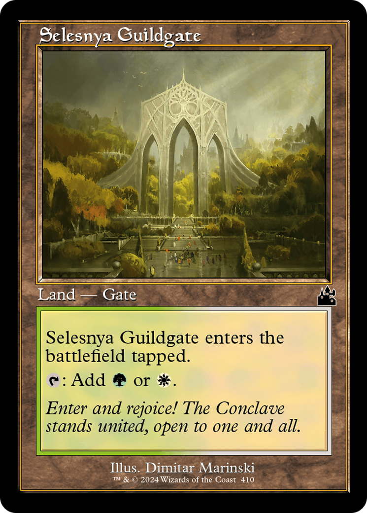 Image of Selesnya Guildgate (Retro Frame) [Ravnica Remastered]