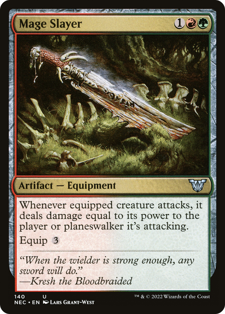 Image of Mage Slayer [Kamigawa: Neon Dynasty Commander]