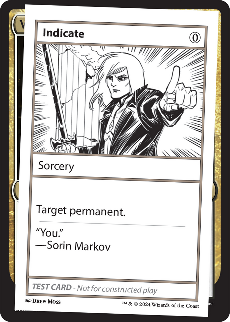 Image of Indicate [Mystery Booster 2 Playtest Cards]