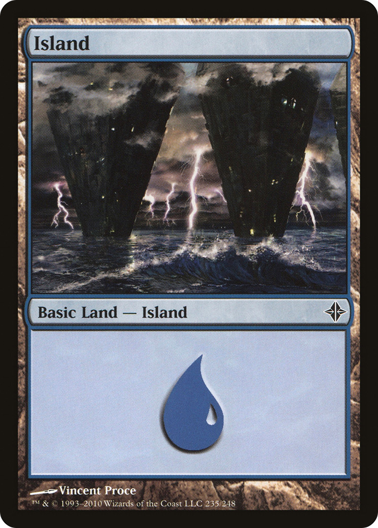 Image of Island (235) [Rise of the Eldrazi]