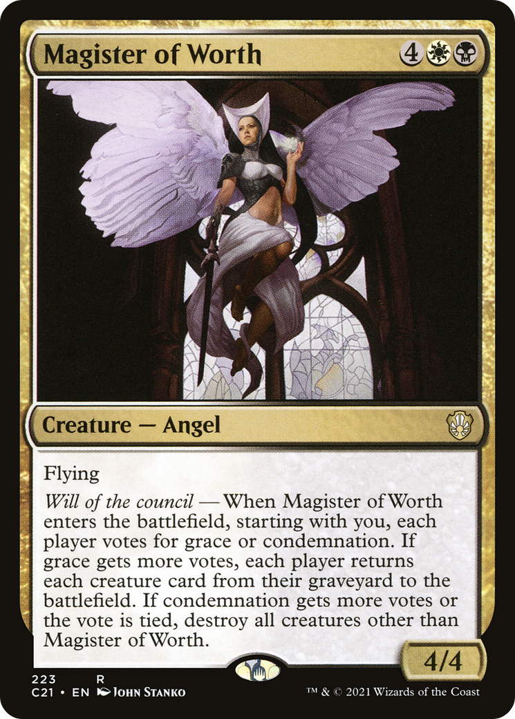 Image of Magister of Worth [Commander 2021]
