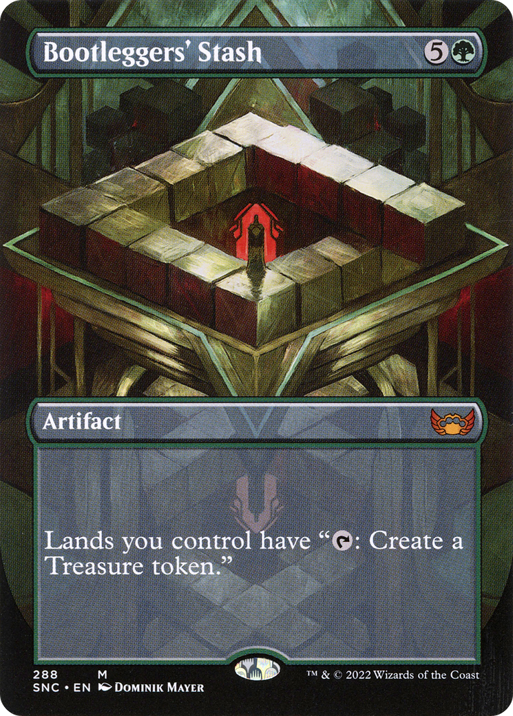 Image of Bootleggers' Stash (Borderless Alternate Art) [Streets of New Capenna]