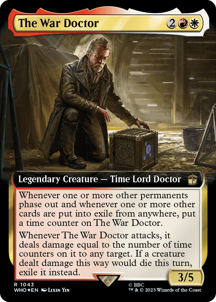 Image of The War Doctor (Extended Art) (Surge Foil) [Doctor Who]