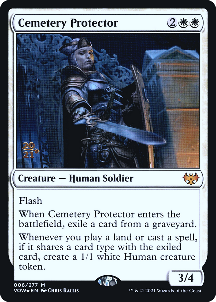 Image of Cemetery Protector [Innistrad: Crimson Vow Prerelease Promos]