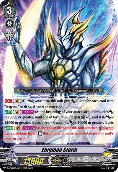 Image of Enigman Storm (D-VS05/044EN) [V Clan Collection Vol.5]