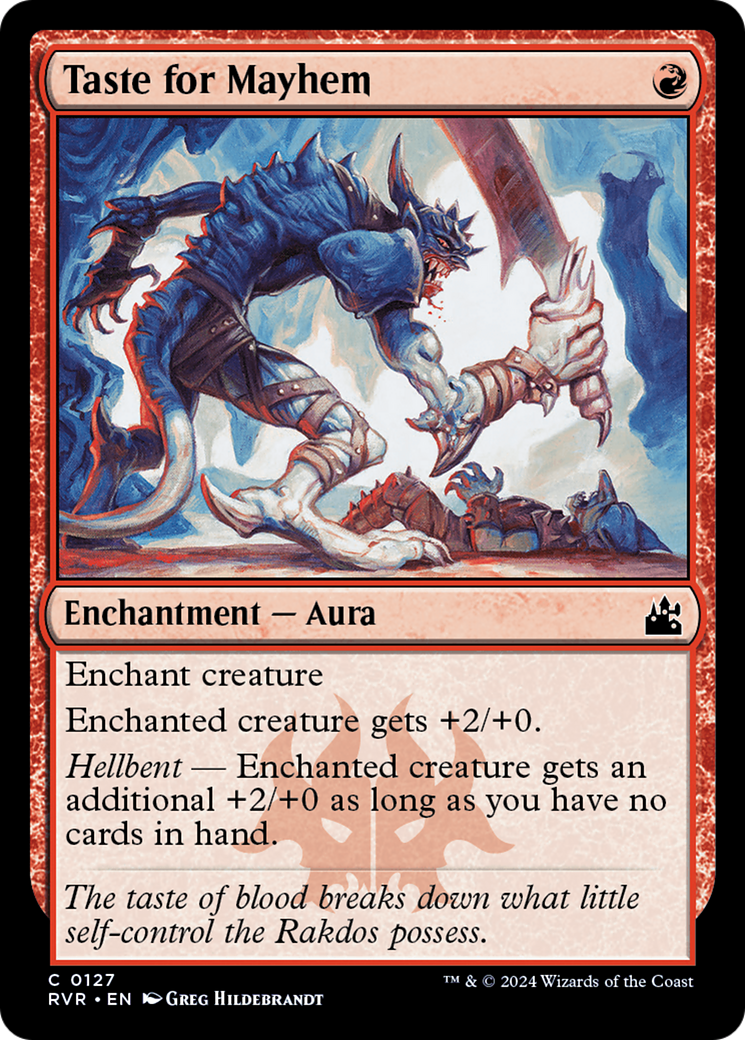 Image of Taste for Mayhem [Ravnica Remastered]