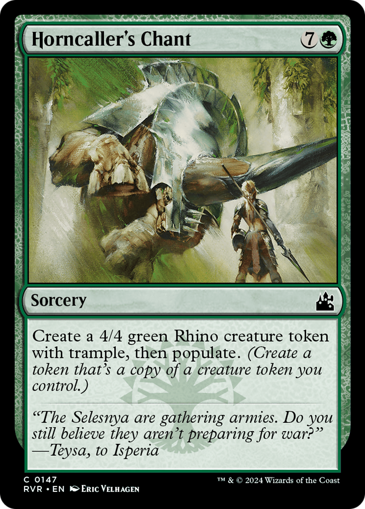 Image of Horncaller's Chant [Ravnica Remastered]