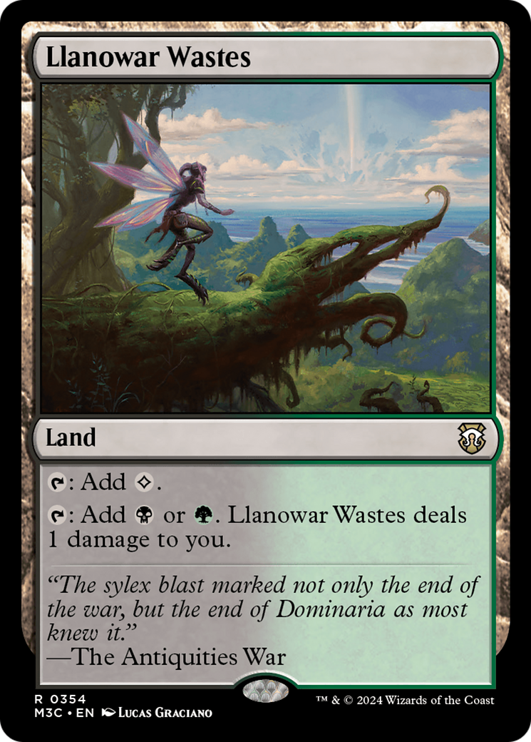 Image of Llanowar Wastes [Modern Horizons 3 Commander]