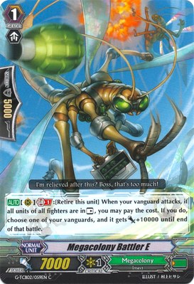 Image of Megacolony Battler E (G-TCB02/059EN) [The GENIUS STRATEGY]