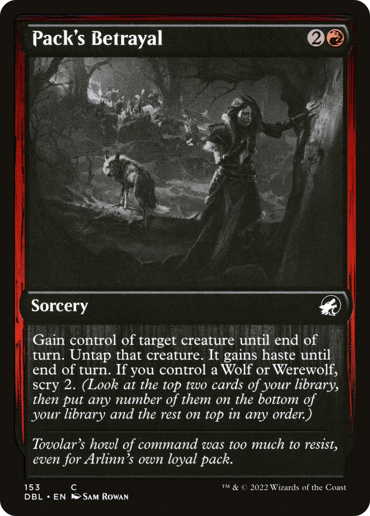 Image of Pack's Betrayal [Innistrad: Double Feature]