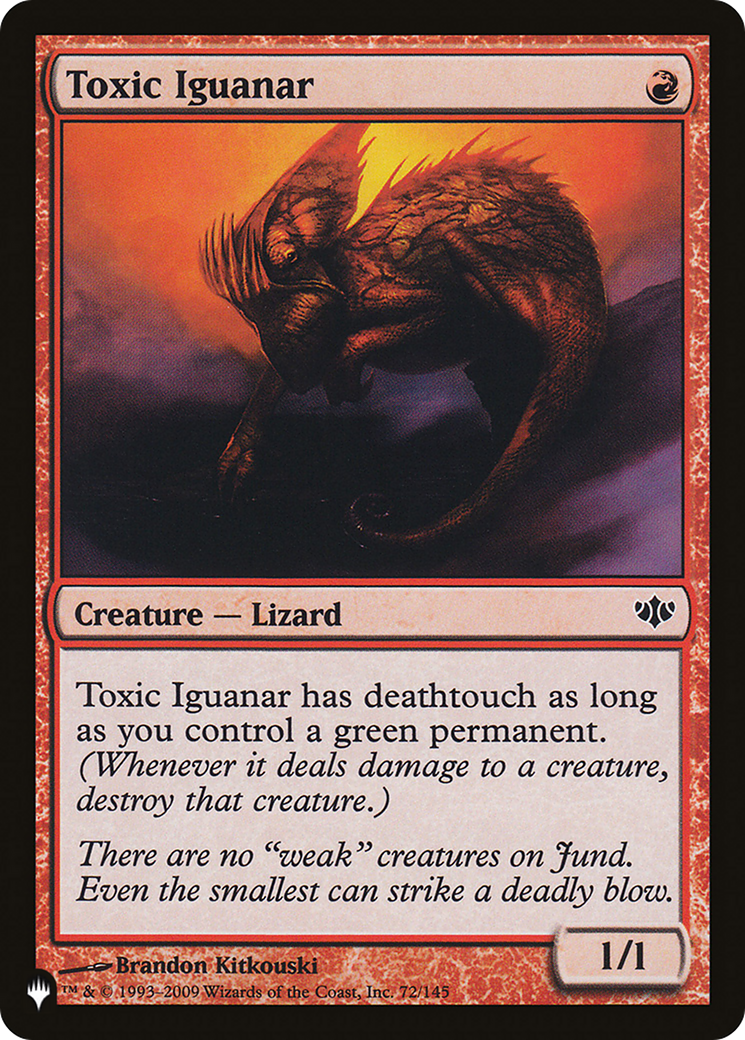 Image of Toxic Iguanar [The List]