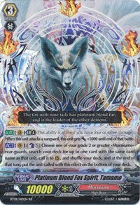 Image of Platinum Blond Fox Spirit, Tamamo (BT09/010EN) [Clash of Knights & Dragons]