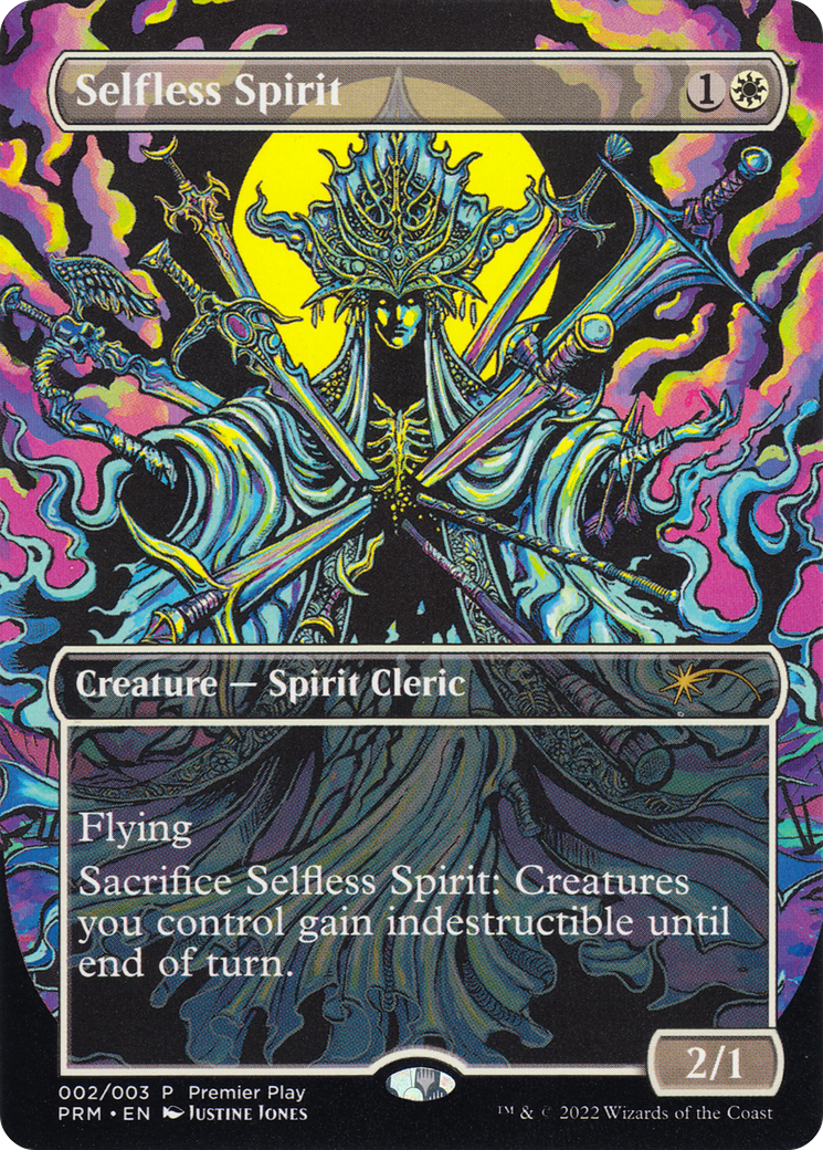 Image of Selfless Spirit (Borderless Alternate-Art) [Regional Championship Qualifiers 2022]