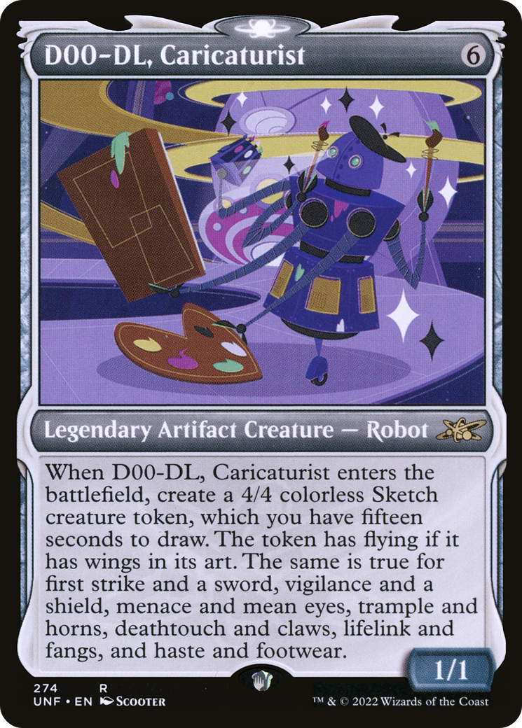 Image of D00-DL, Caricaturist (Showcase) [Unfinity]