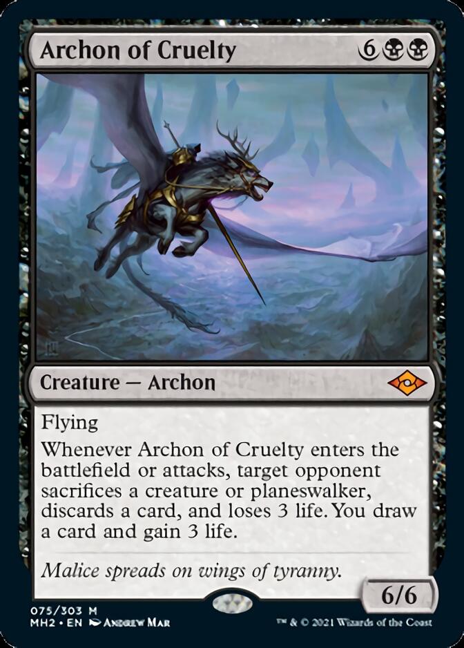 Image of Archon of Cruelty [Modern Horizons 2]
