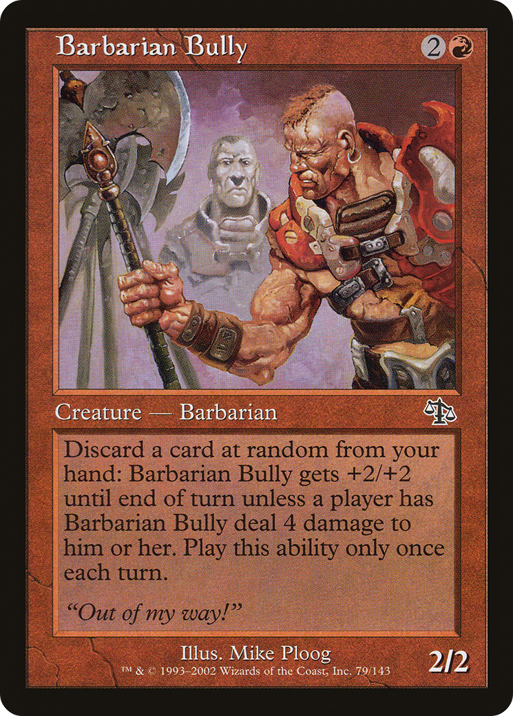 Image of Barbarian Bully [Judgment]