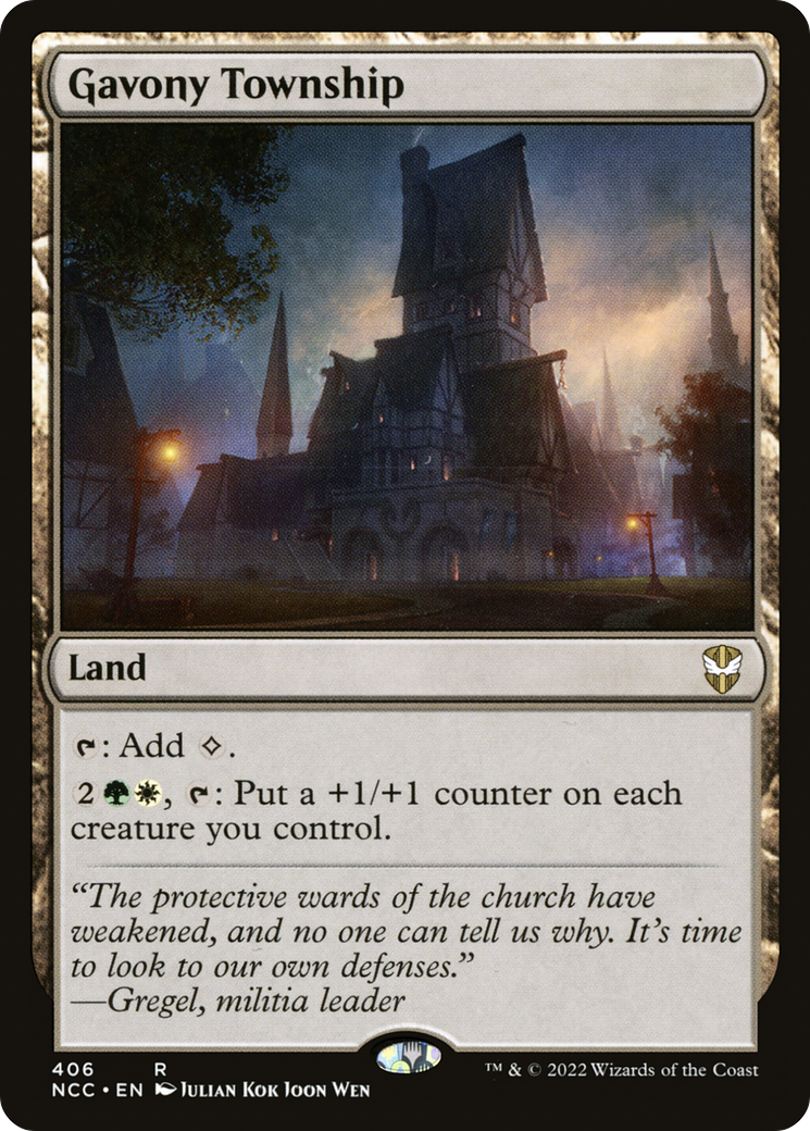 Image of Gavony Township [Streets of New Capenna Commander]