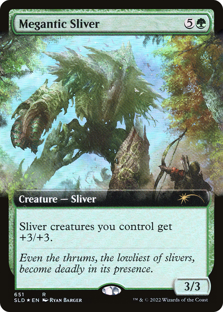 Image of Megantic Sliver (Extended Art) [Secret Lair Drop Promos]