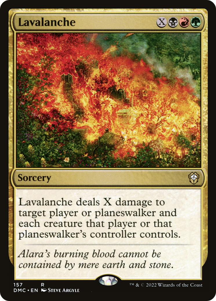 Image of Lavalanche [Dominaria United Commander]