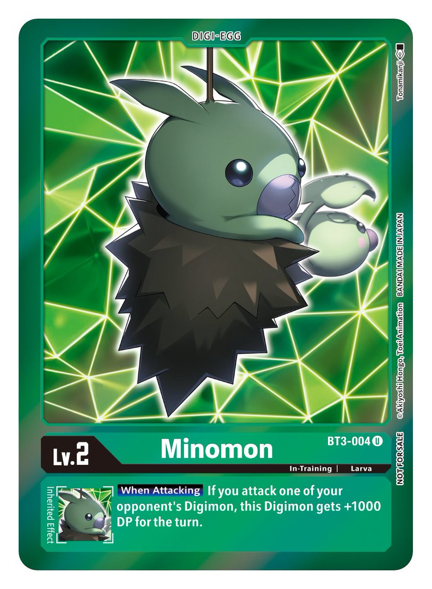 Image of Minomon [BT3-004] (Event Pack 2) [Release Special Booster Ver.1.5]