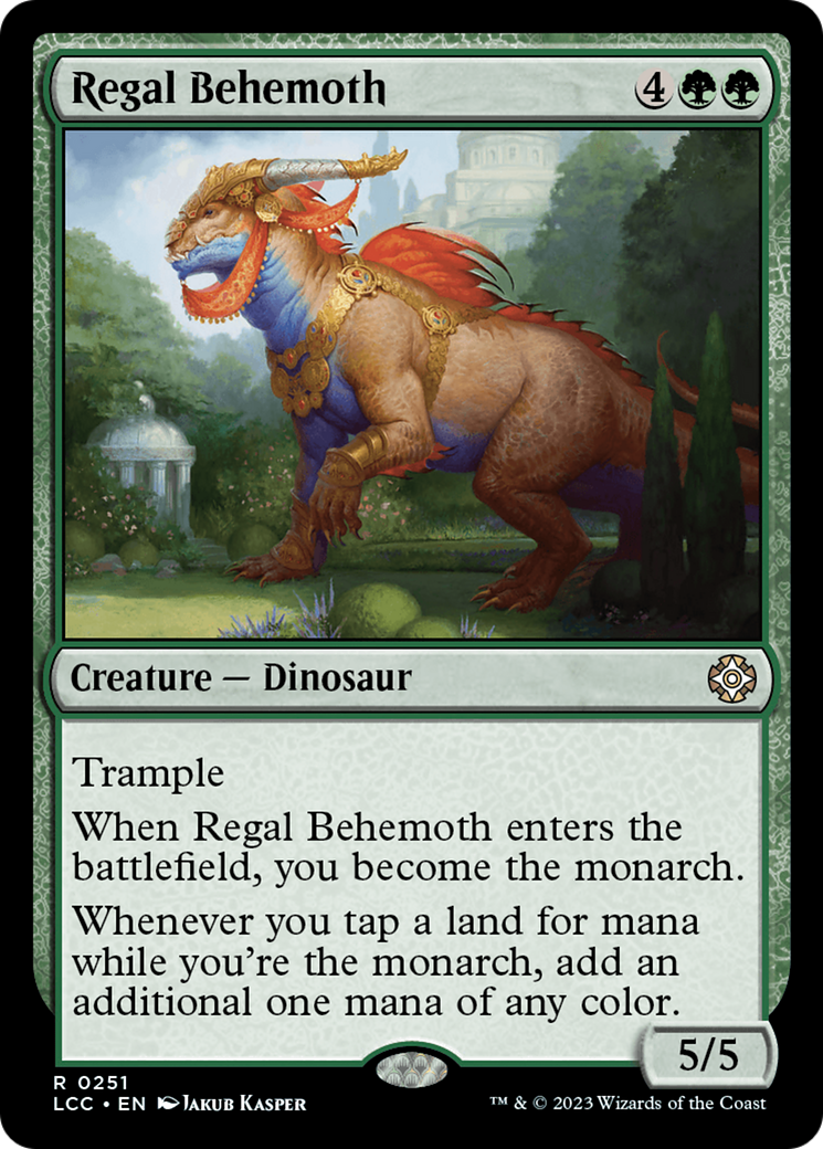 Image of Regal Behemoth [The Lost Caverns of Ixalan Commander]