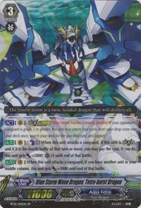 Image of Blue Storm Wave Dragon, Tetra-burst Dragon (BT16/S14EN) [Legion of Dragons and Blades ver.E]