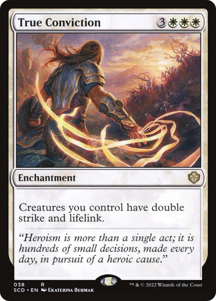 Image of True Conviction [Starter Commander Decks]