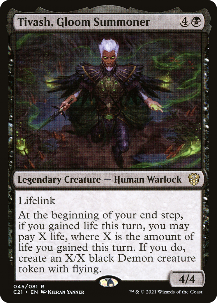 Image of Tivash, Gloom Summoner [Commander 2021]