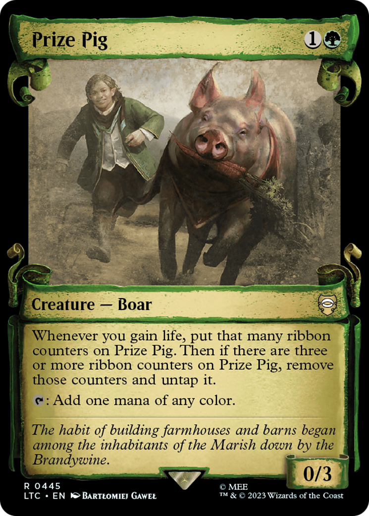 Image of Prize Pig [The Lord of the Rings: Tales of Middle-Earth Commander Showcase Scrolls]