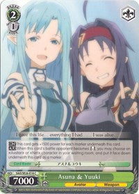 Image of Asuna & Yuuki (SAO/SE26-E18 C) [Sword Art Online II Vol.2]