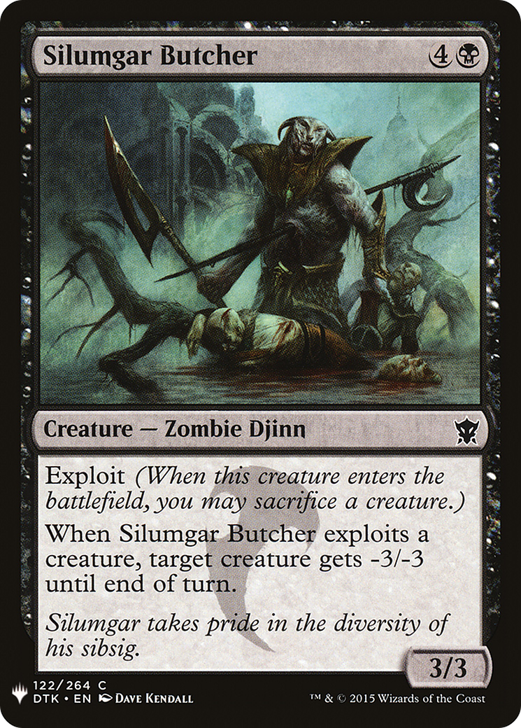 Image of Silumgar Butcher [Mystery Booster]