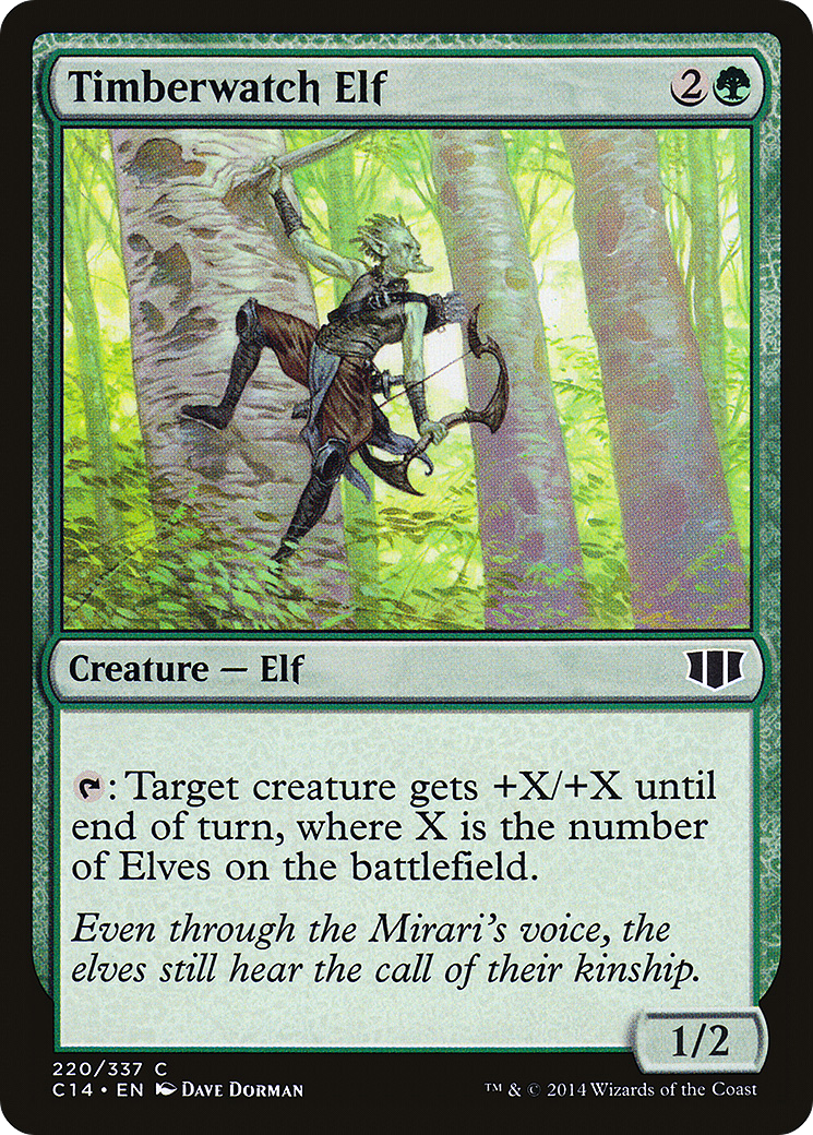 Image of Timberwatch Elf [Commander 2014]