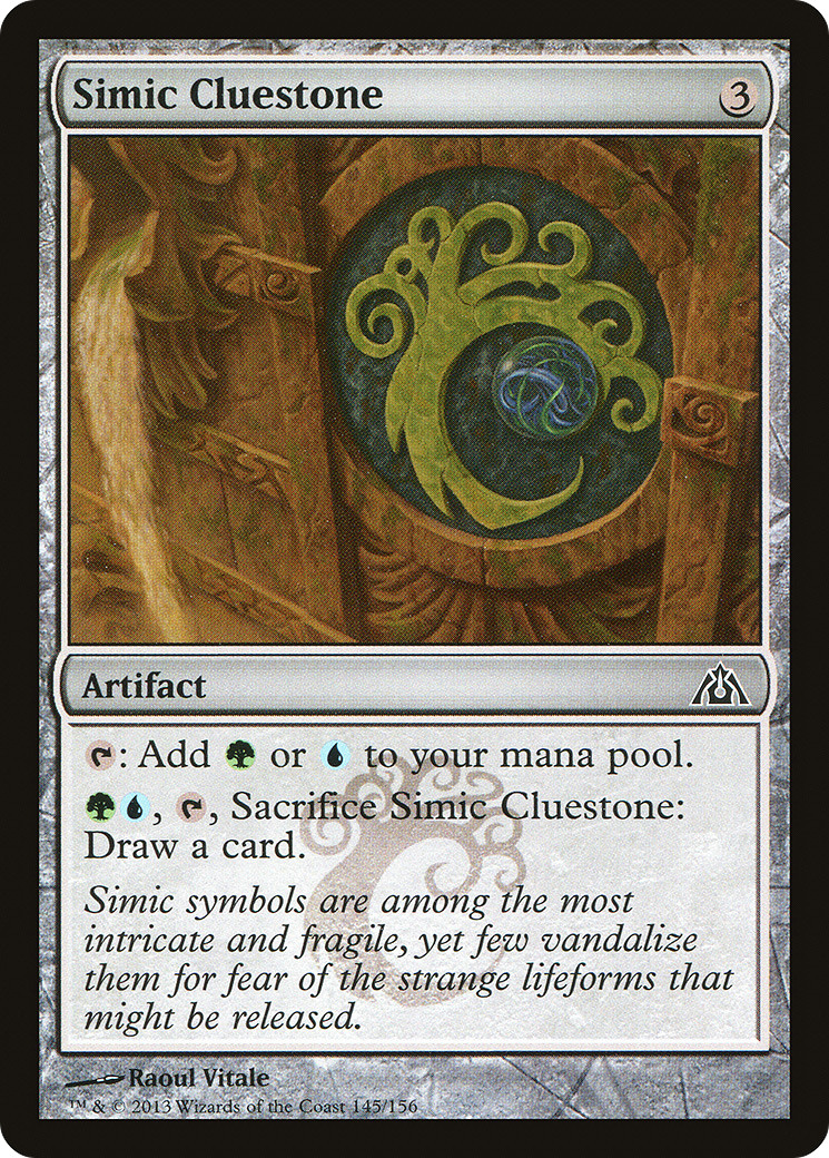 Image of Simic Cluestone [Dragon's Maze]