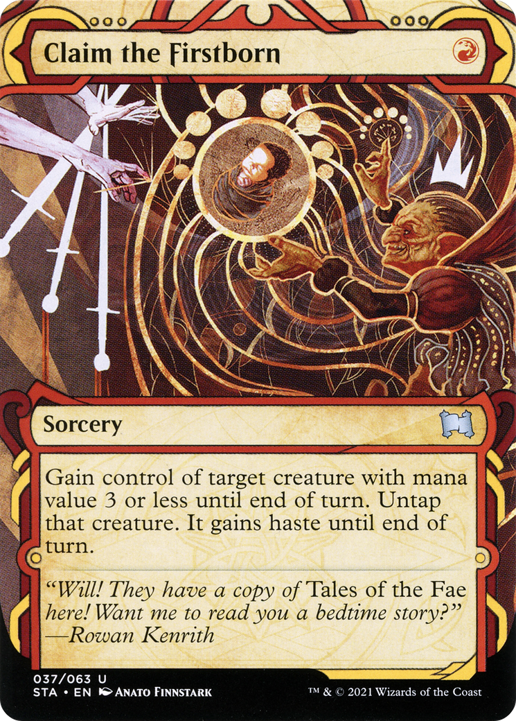 Image of Claim the Firstborn [Strixhaven: School of Mages Mystical Archive]