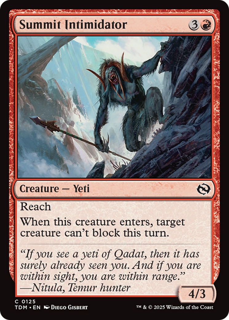 Image of Summit Intimidator [Tarkir: Dragonstorm]