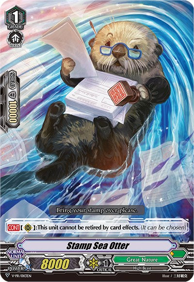 Image of Stamp Sea Otter (V-PR/0113EN) [V Promo Cards]