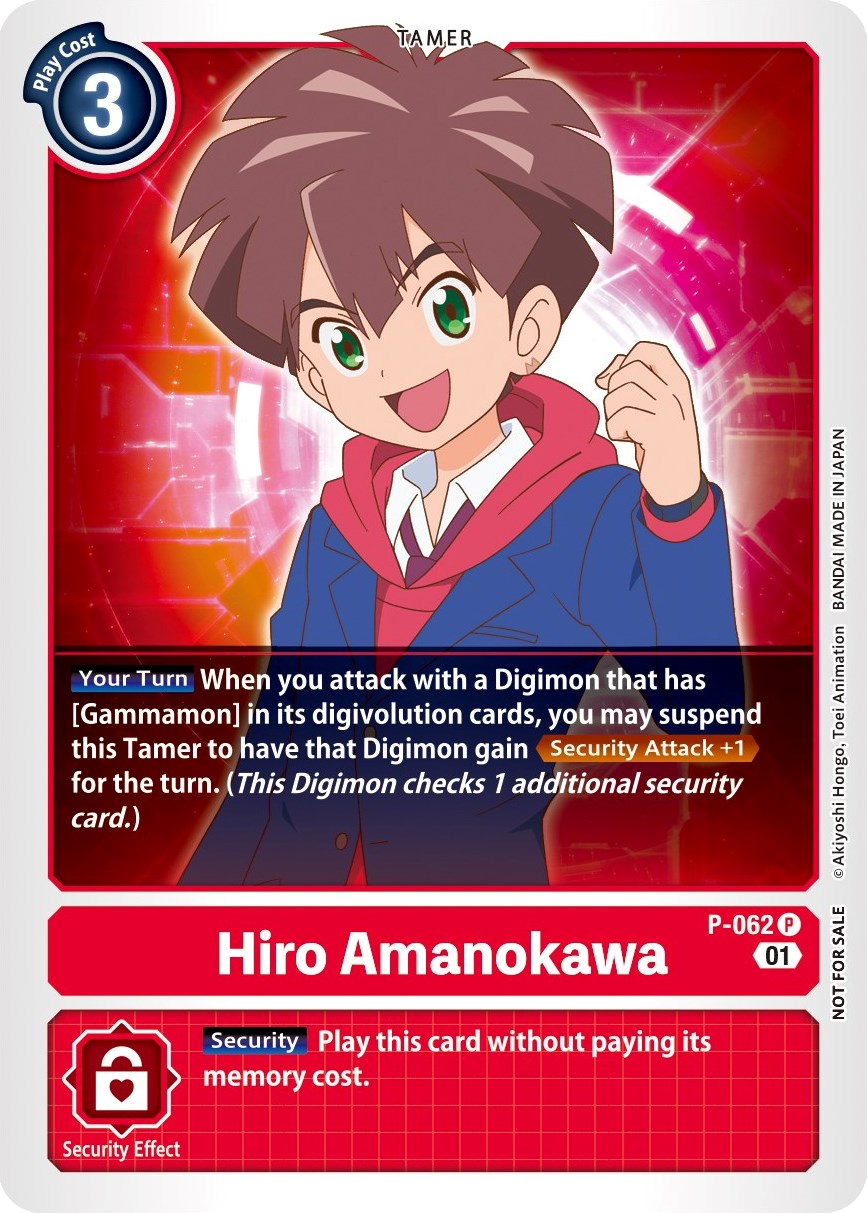 Image of Hiro Amanokawa [P-062] (Official Tournament Pack Vol.5) [Promotional Cards]