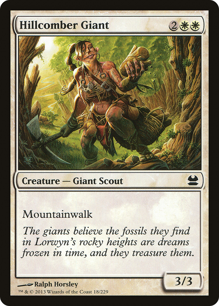 Image of Hillcomber Giant [Modern Masters]