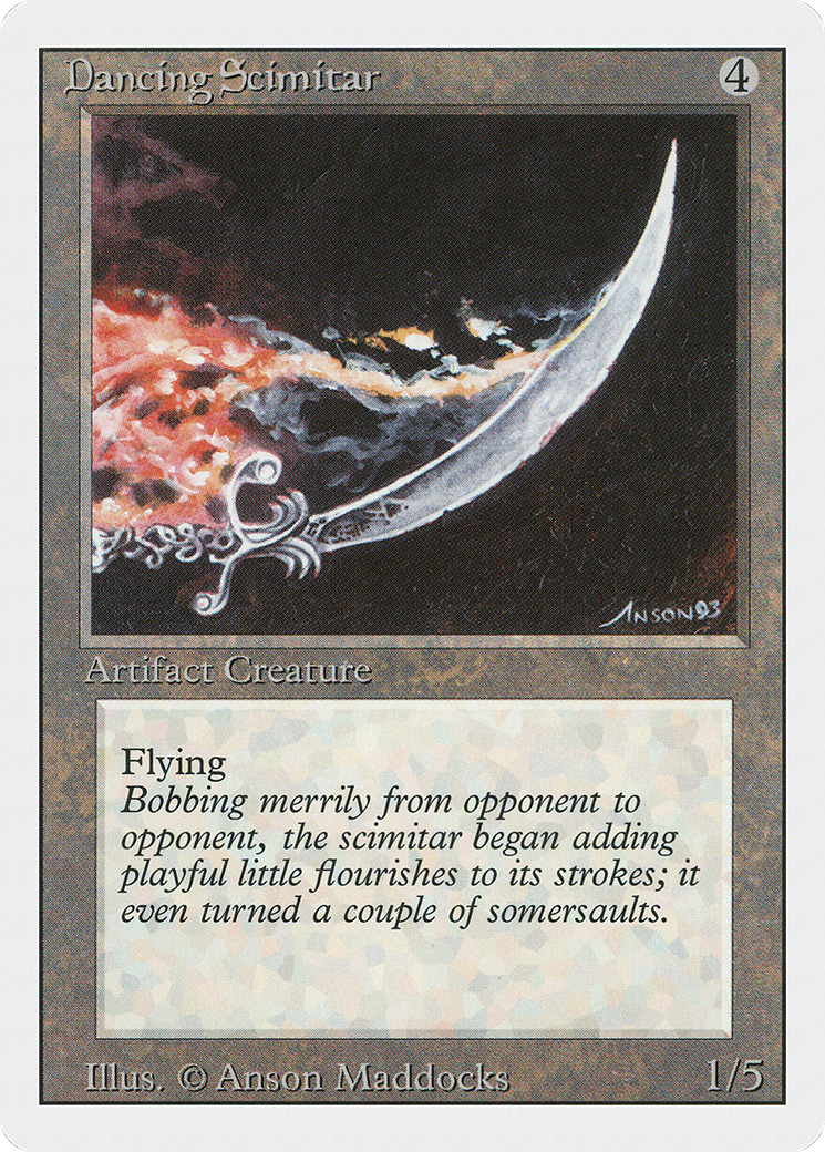 Image of Dancing Scimitar [Revised Edition]