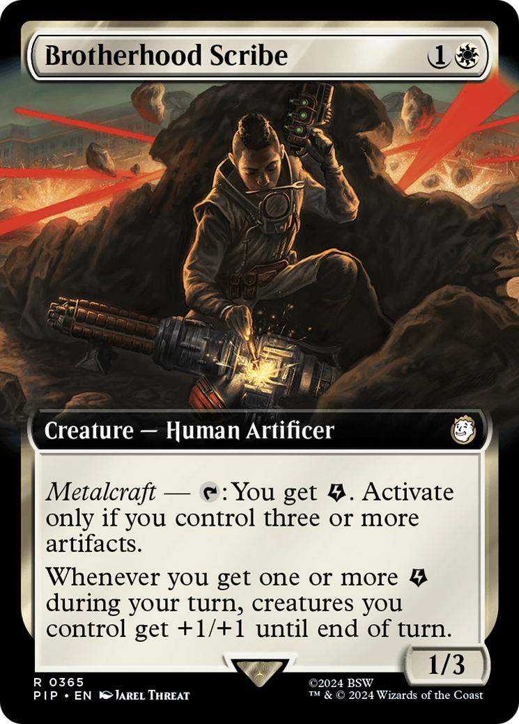 Image of Brotherhood Scribe (Extended Art) [Fallout]