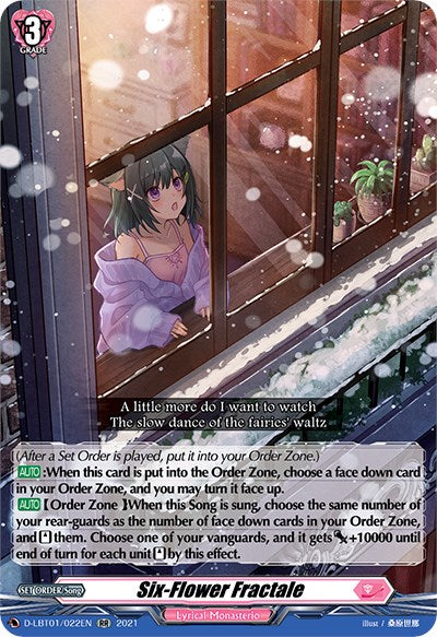 Image of Six-Flower Fractale (D-LBT01/022EN) [Lyrical Melody]