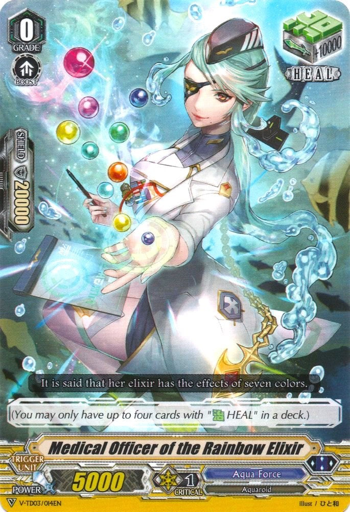 Image of Medical Officer of the Rainbow Elixir (V-TD03/014EN) [Leon Soryu]